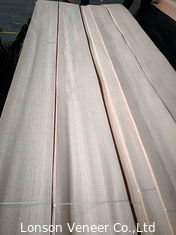 室内装飾0.5mm木穀物のベニヤは自然なホワイト オークを薄板にした