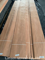 250cmのエキゾチックな木製のベニヤSapele Sapeliは純木に張り合わせる