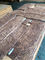 MDFのエキゾチックな木製のベニヤ0.45mmの王冠のチークのベニヤ米国のクルミAのレベル